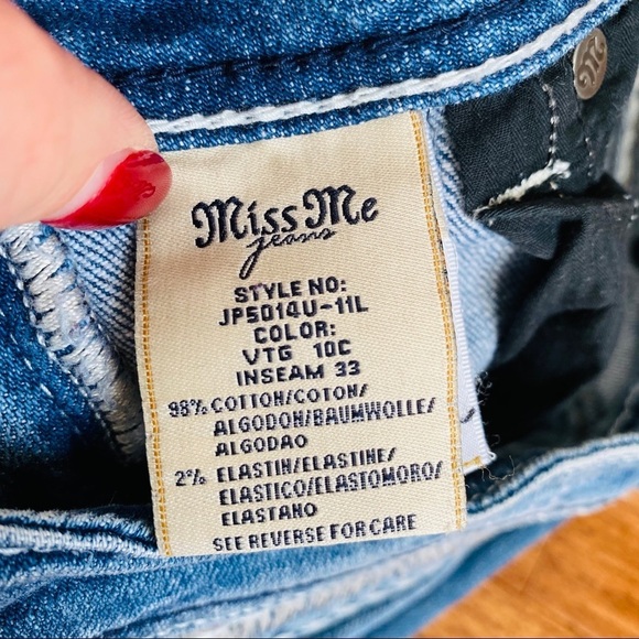 Miss me boot cut embroidered jeans - Picture 10 of 10